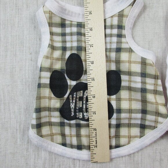 Lot of 3 Dog Shirts Large Multi Cute Graphic Pet Clothes Vegas Big Brother Baby - Picture 8 of 16